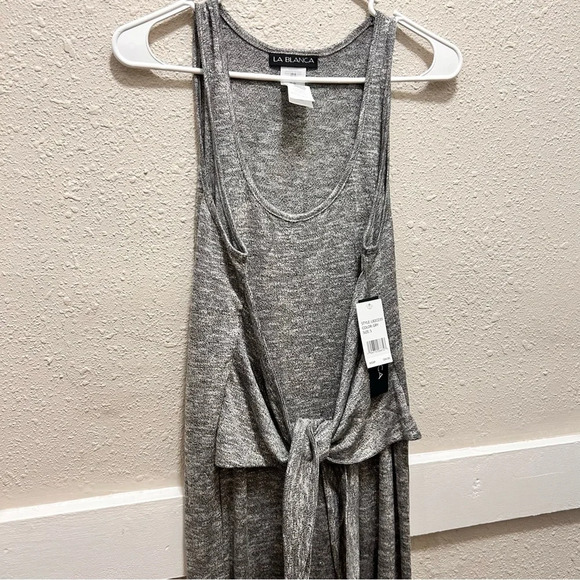 La Blanca Women's Beach Tie Front Cover-Up Dress NWT Small - Picture 4 of 6